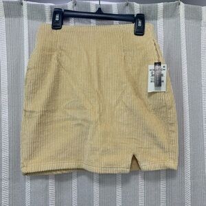 Be Responsible High Waist Skirt‎ from Nordstrom *NWT* Cream Color Size XXS